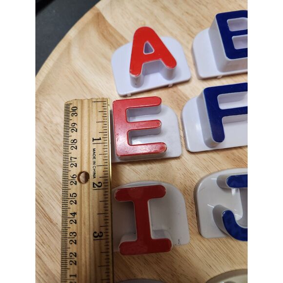 LeapFrog Fridge Phonics Replacement Letters – Magnetic, 2"x1.5" - Picture 4 of 5